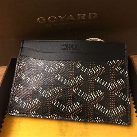 goyard name card|Goyard card holder retail price.